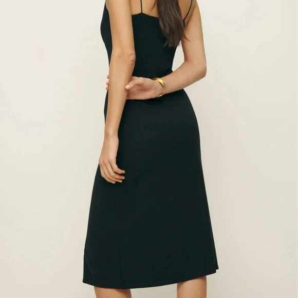 NWT Reformation Pavia Knit Dress - Black - Picture 2 of 9